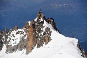 Aiguille du Midi, Massif du Mont Blanc. © Etienne Pierart